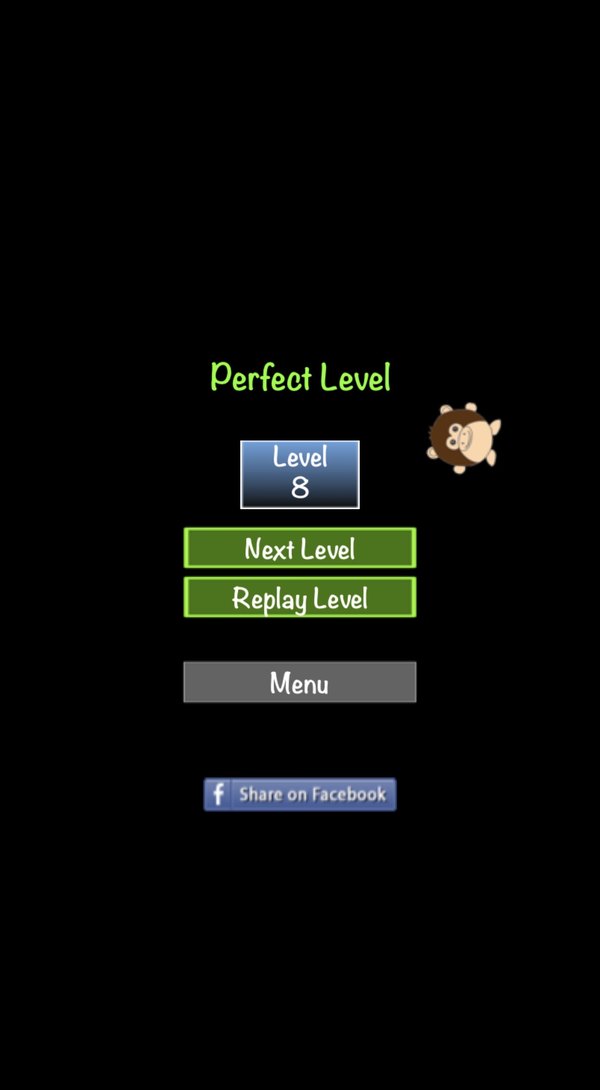 Perfect Level reward screen